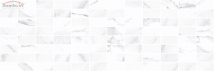 Плитка Laparet Lord белый мозаика (20х60)